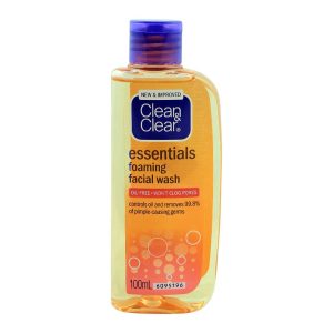 Clean & Clear Essentials Foaming Face Wash, Oil Free, 100ml - Image 2